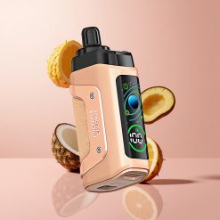 Razz Bar 45000 Puffs Ananász Kókusz Elszívható E-cigaretta Állítható Légáramlással