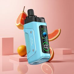 Razz Bar 45000 Puffs Egyes Használatos E-cigaretta Trópusi Gyümölcs Állítható Légáramlással