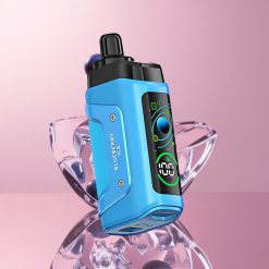 Razz Bar 45000 Puffs Áfonya Jég Eldobható Vape Állítható Légáramlással