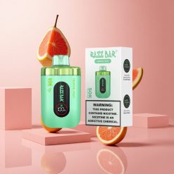 Razz Bar 50K Puffs Egyszerhasználatos E-cigaretta Trópusi Gyümölcs