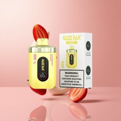 Razz Bar 50K Puffs Egyszerhasználatos E-szigaretta Eper Banán