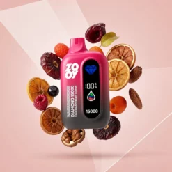 Zooy Diamond 15000 10 Gyümölcsös Ízű Kijelzős 2%/5% Nikotin